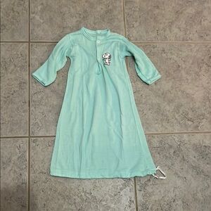 Kids Aqua Pajamas with Snoopy Character